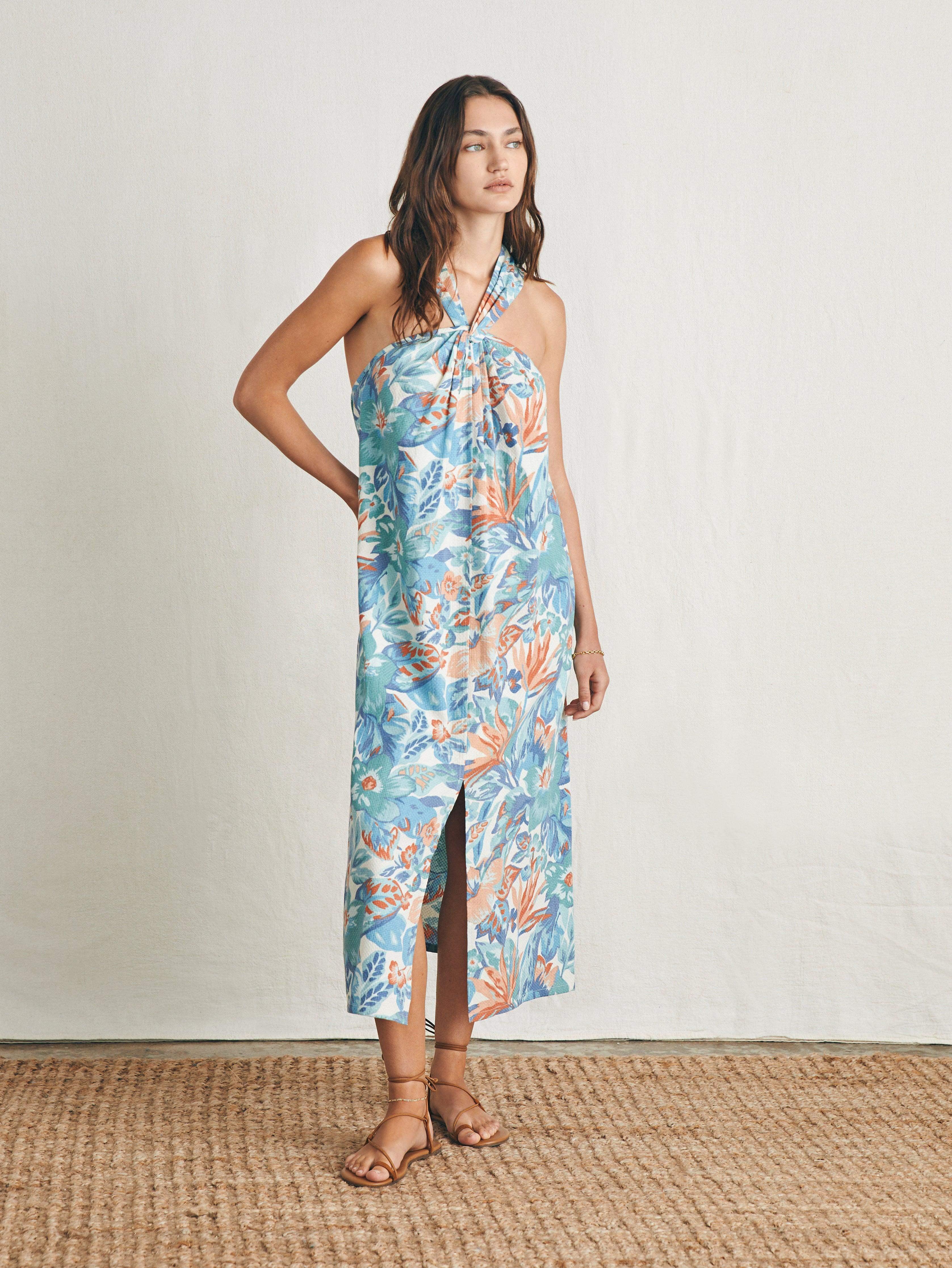 Bay Twist Dress - Paradise Blossom Floral Female Product Image