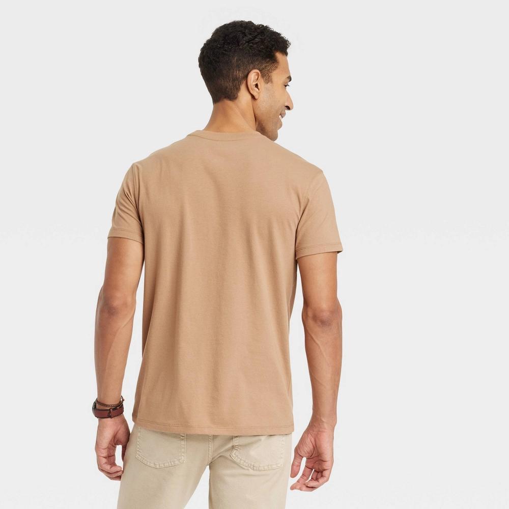 Mens Every Wear Short Sleeve T-Shirt - Goodfellow & Co Canyon Brown XL Product Image