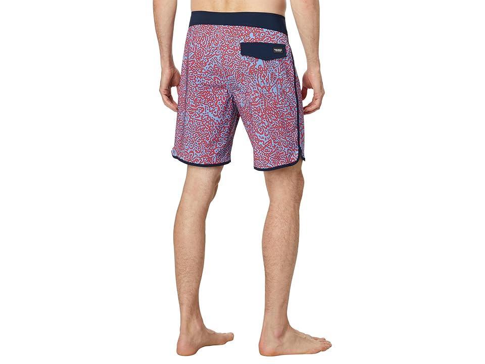 Volcom Lido Print Scallop Mod 19 (Flash ) Men's Swimwear Product Image