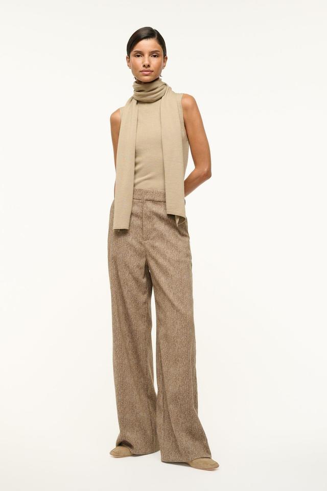 PRINCE HERRINGBONE PANT | MOCHA Product Image