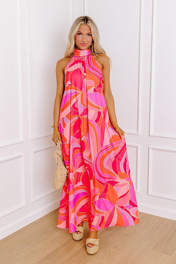 Loving Moment Maxi Dress in Pink Product Image