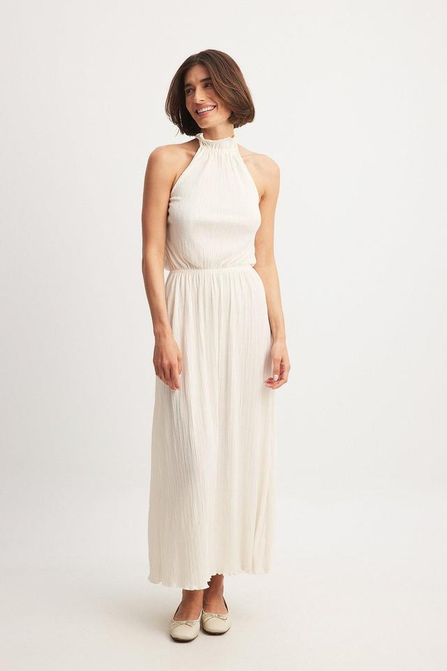 Pleated Flowy Midi Dress Product Image