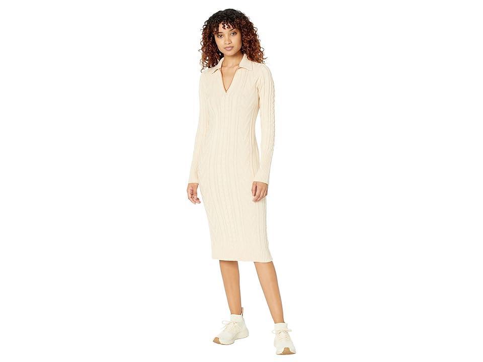 MONROW Polo Sweaterdress (Off Women's Clothing product image