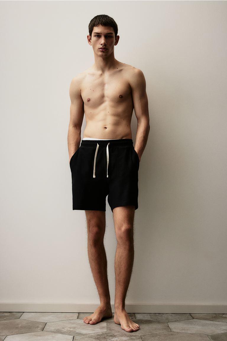 Regular Fit Piqué Shorts Product Image