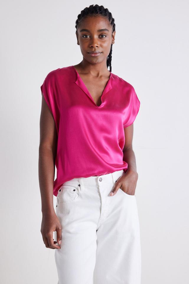 The All Day Washable Silk Top Product Image