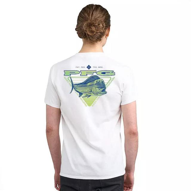 Mens Columbia PFG Performance Fishing Gear Short Sleeve Graphic Tee Product Image