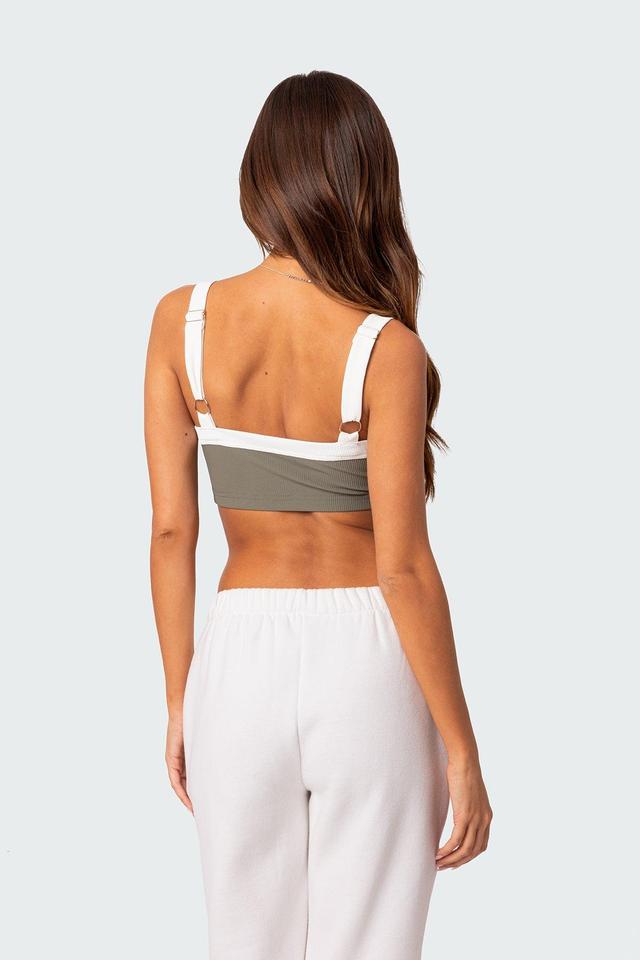 Sariah Ribbed Crop Top Product Image