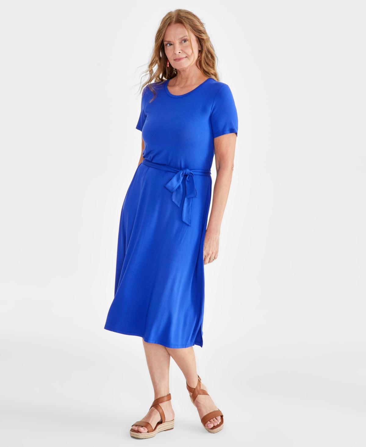 Style & Co Womens Short-Sleeve T-Shirt Dress, Created for Macys Product Image