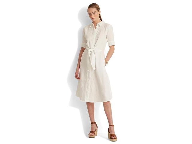 Lauren Ralph Lauren Linen Shirtdress Women's Clothing Product Image