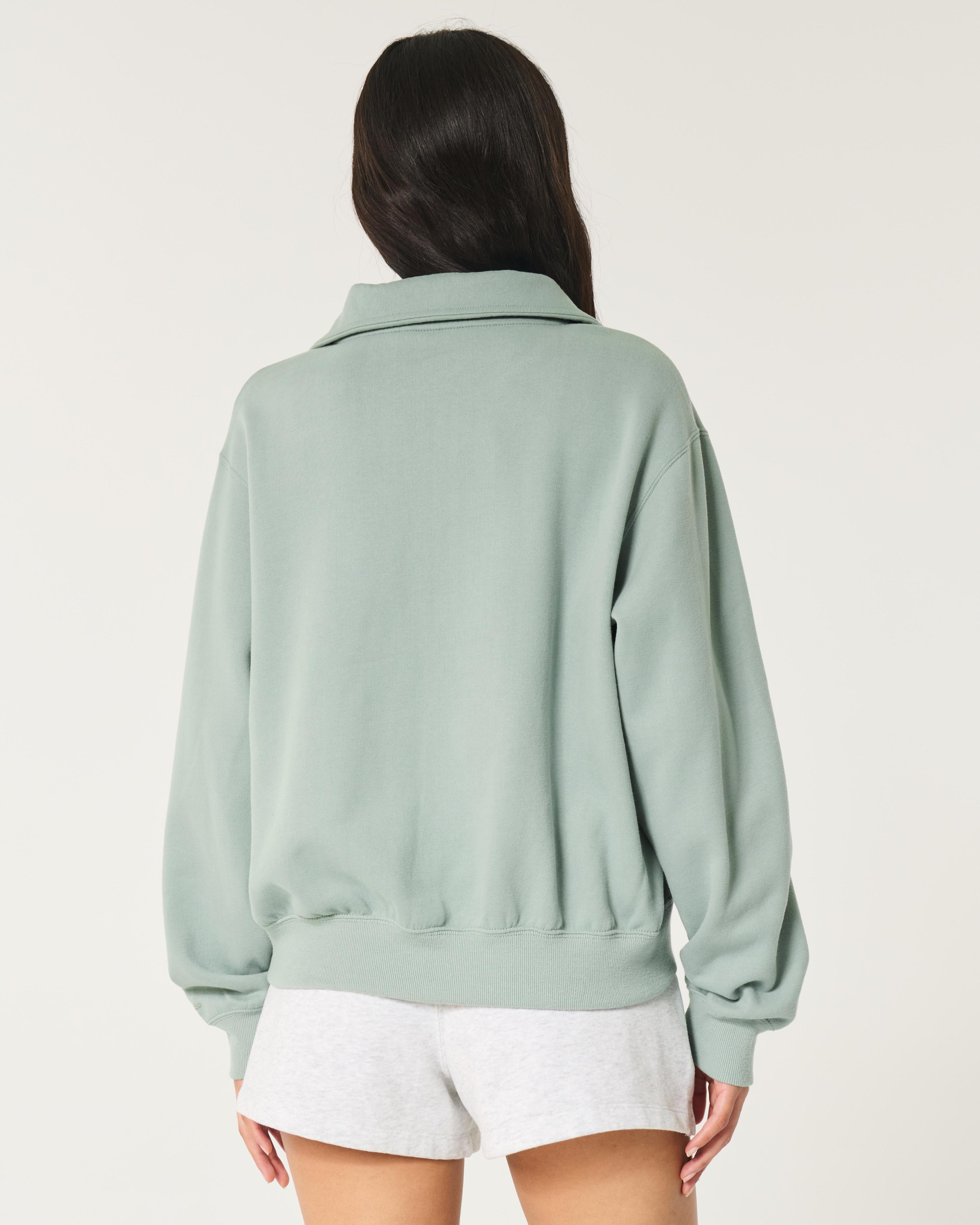 Easy Half-Zip Sweatshirt Product Image