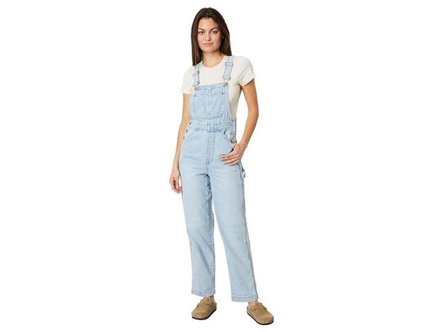 Madewell Oversize Denim Carpenter Overalls Product Image