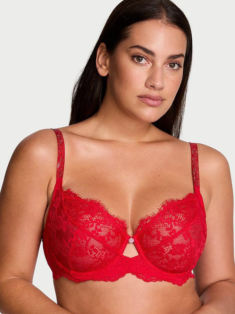 The Fabulous by Victoria's Secret Twinkle Strap Lace Full-Cup Bra Product Image