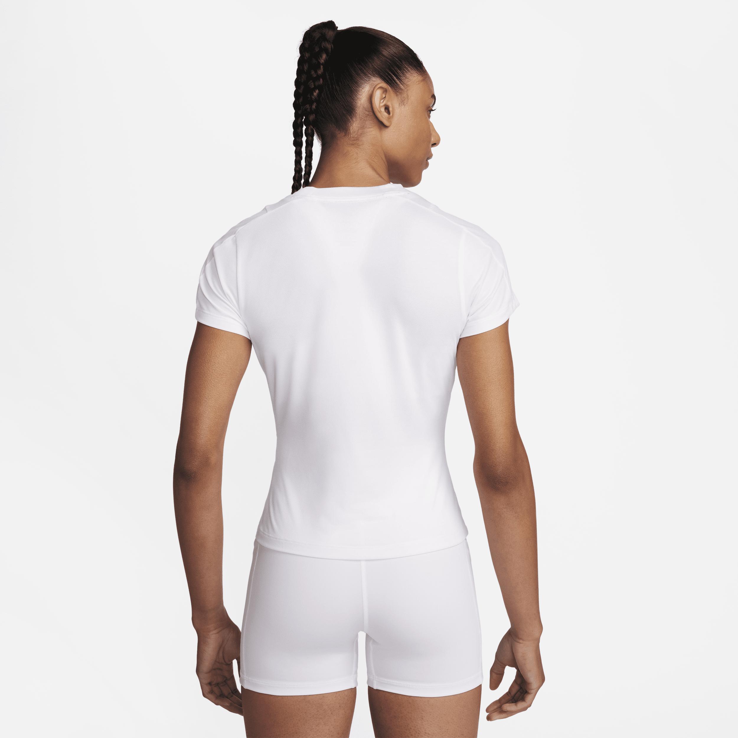 Nike Womens Court Advantage Dri-FIT Short-Sleeve Tennis Top Product Image