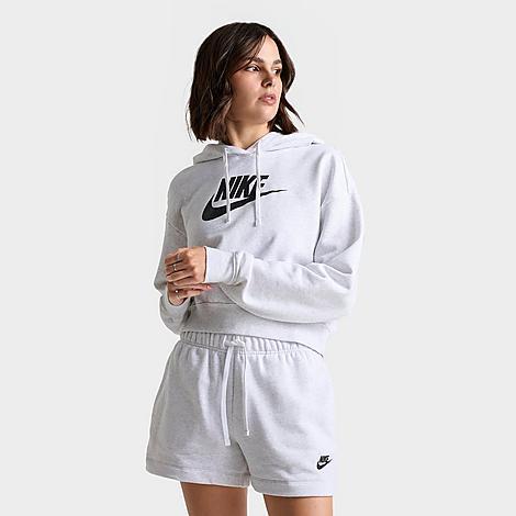 Nike Womens Sportswear Club Fleece Crop Hoodie Product Image