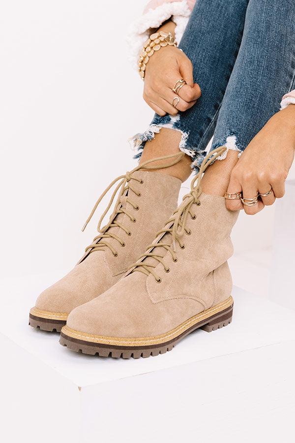 The Shane Faux Suede Boot Product Image