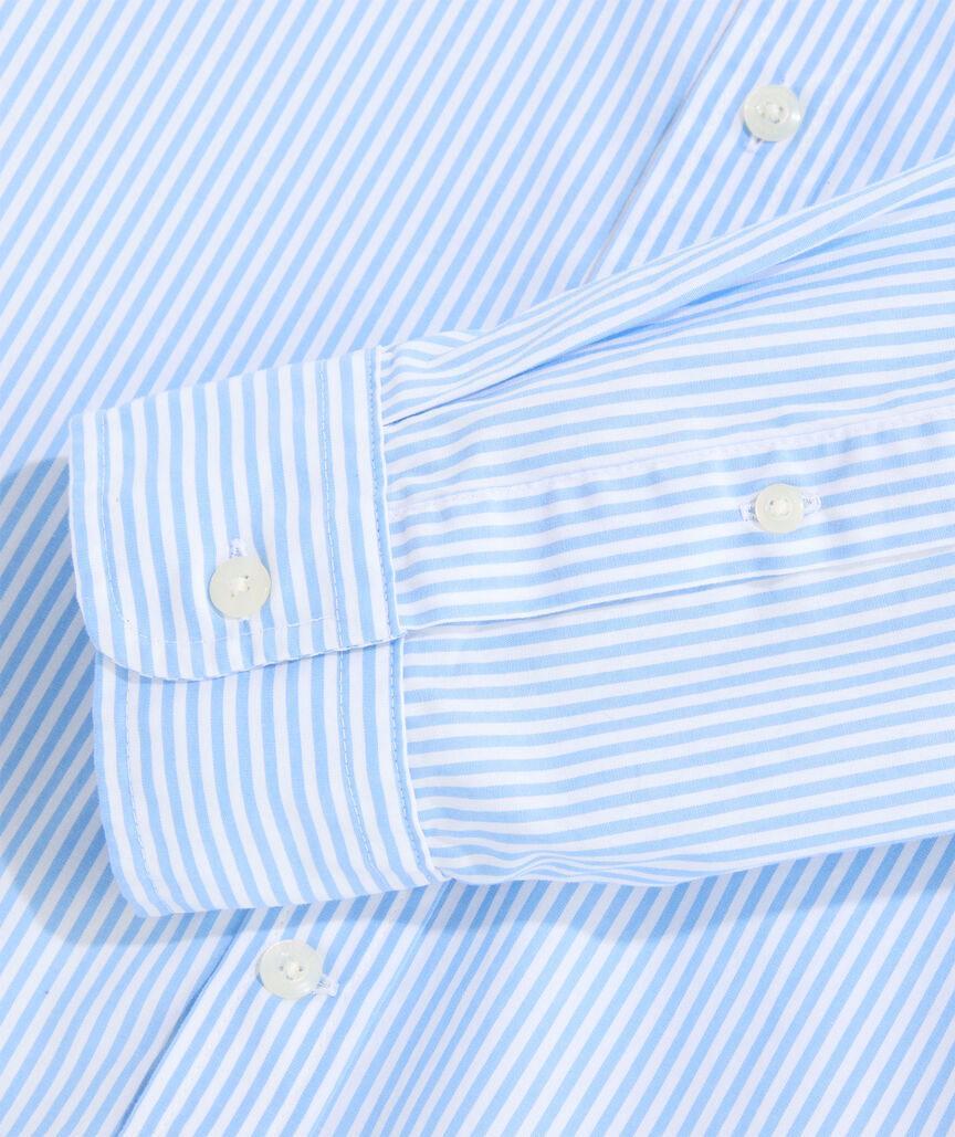 Stretch Poplin Stripe Shirt Product Image