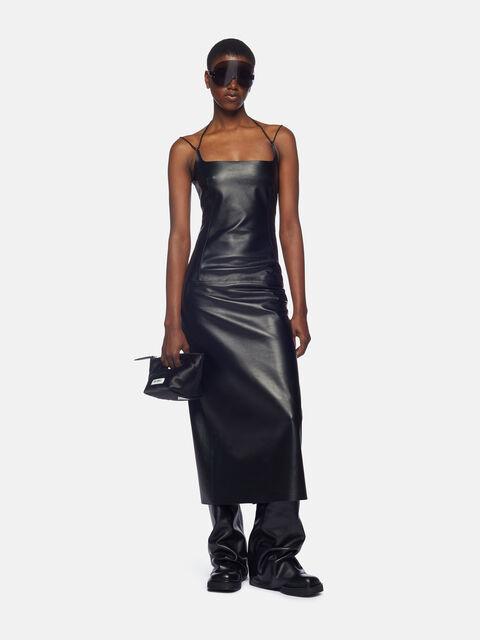 Black midi dress Product Image