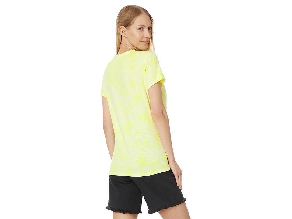 Toad&Co Primo Short Sleeve Crew (Limeade Tie-Dye) Women's Clothing Product Image