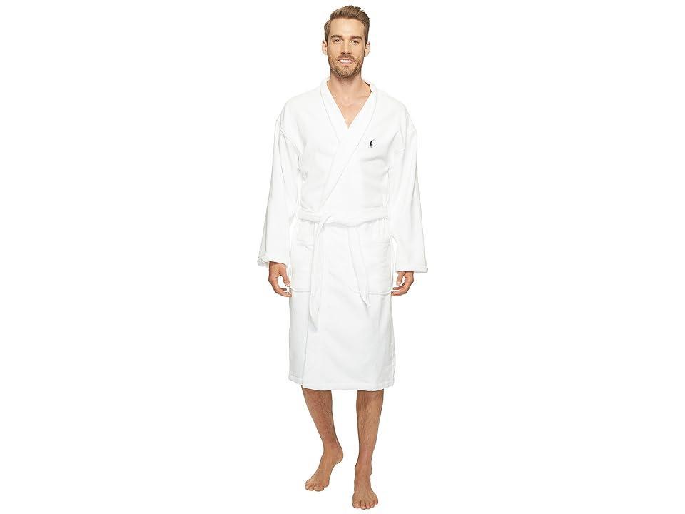 Polo Ralph Lauren Mens Sleepwear Soft Cotton Kimono Velour Robe Product Image