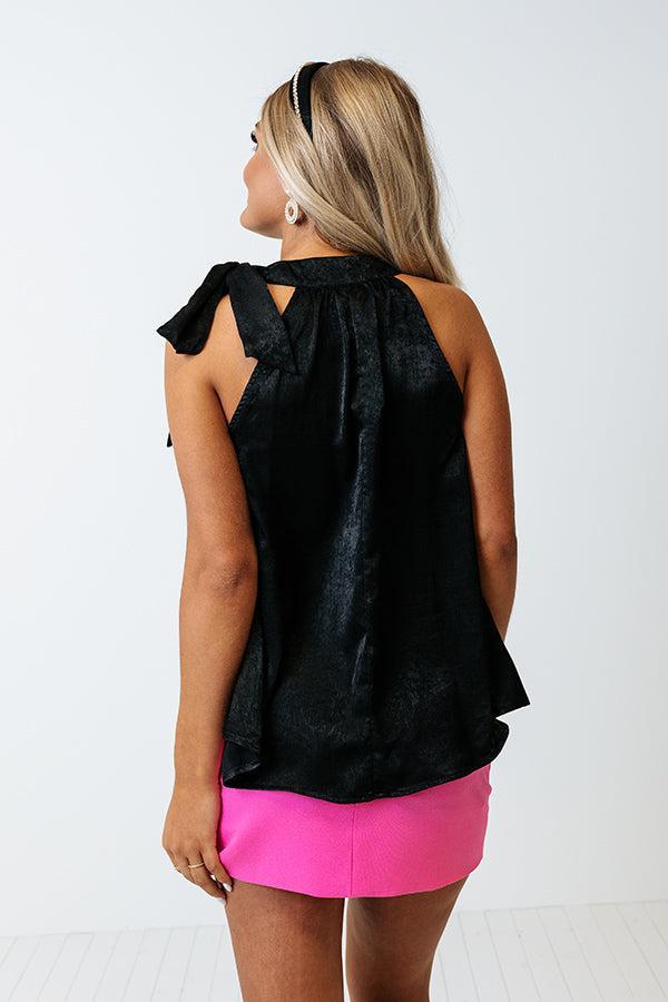 Make It Memorable Shift Top In Black Product Image