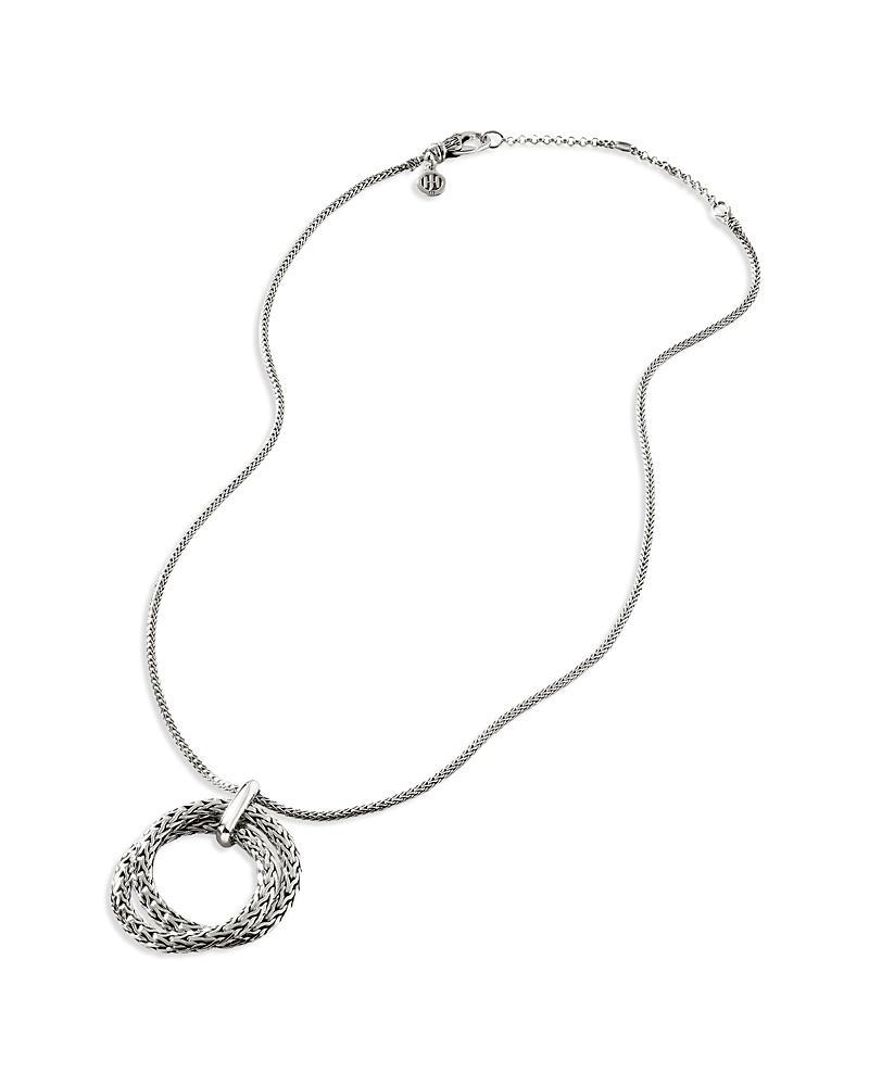 John Hardy Classic Chain Circle Pendant Necklace Product Image