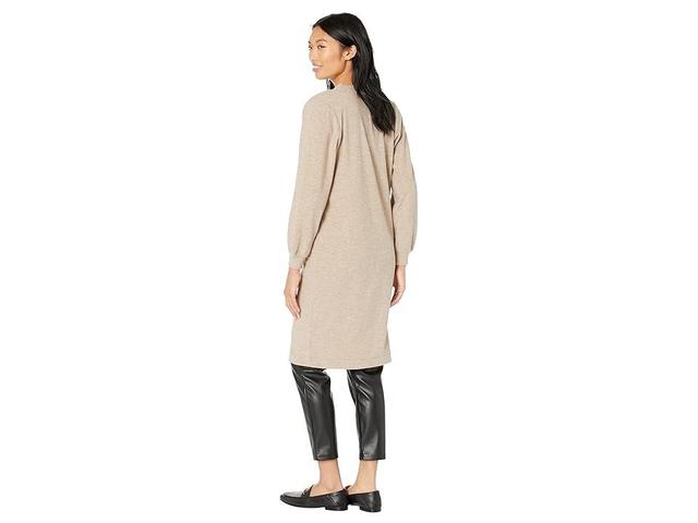 Splendid Norwood Fleece Cardi (Heather Toast) Women's Clothing Product Image