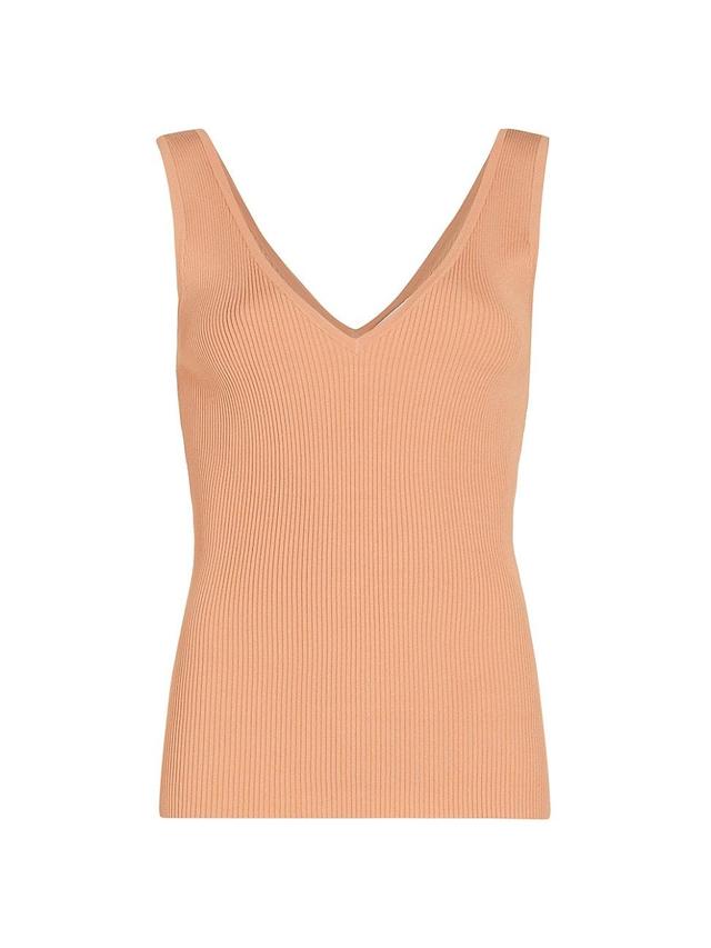 Womens August V-Neck Tank Top Product Image