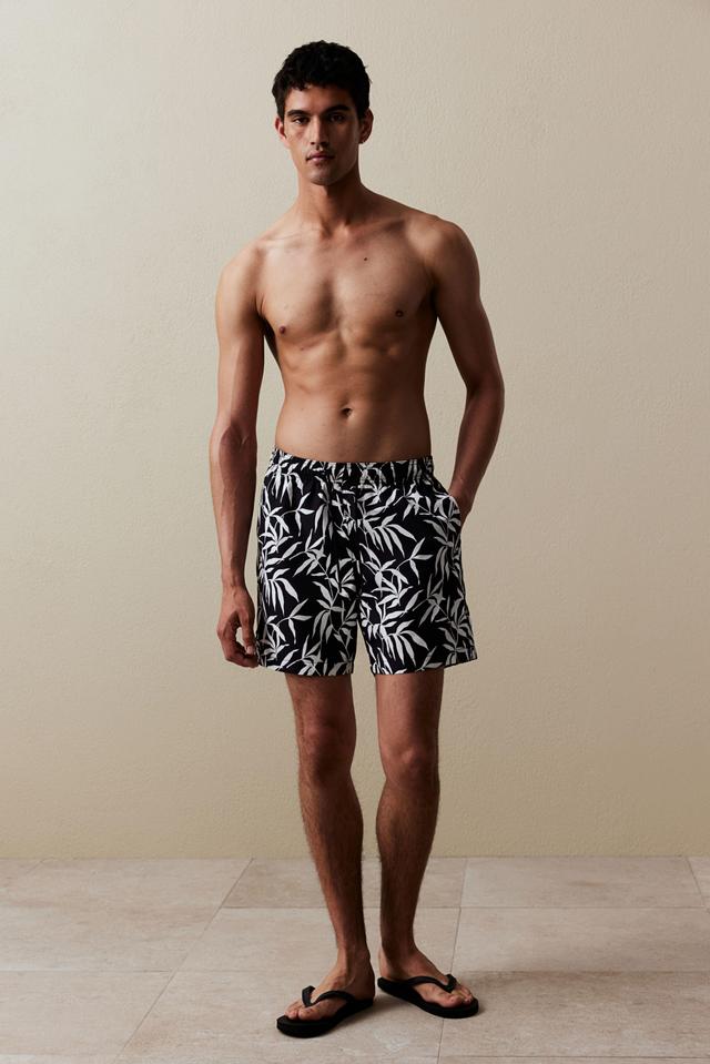 Patterned Swim Shorts Product Image