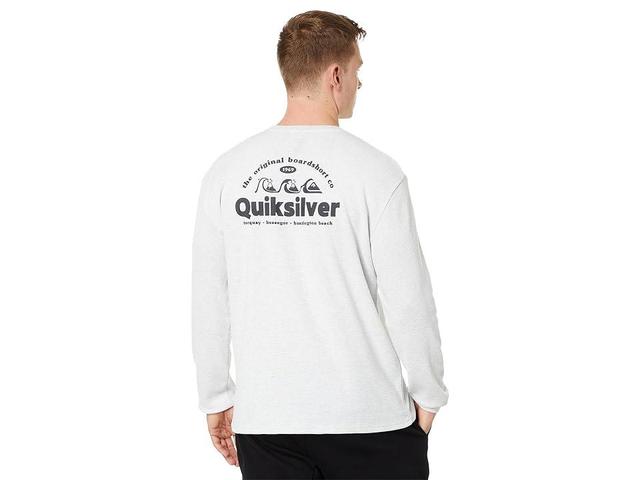 Quiksilver Triple Up Long Sleeve Thermal (Athletic Heather) Men's Clothing Product Image