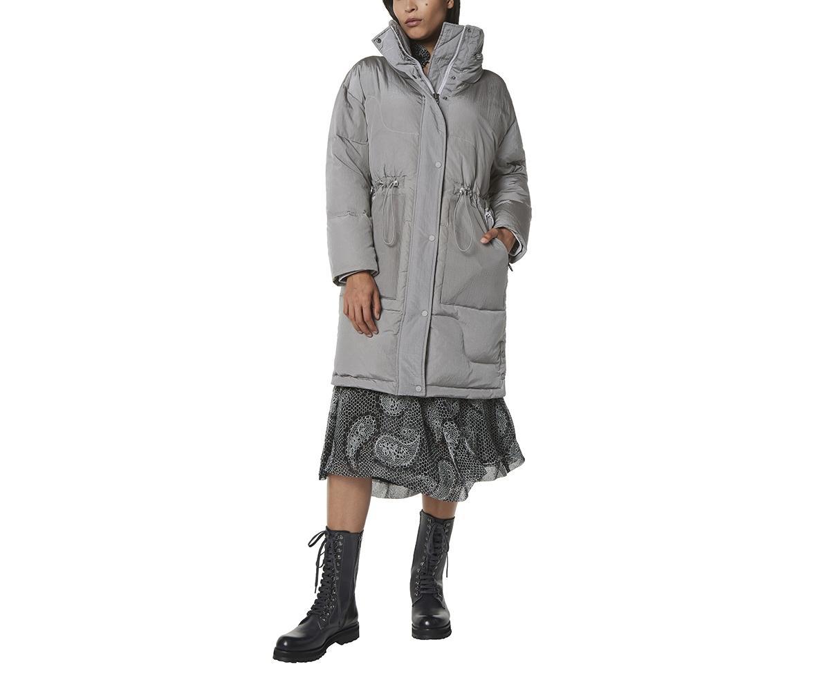 Arleigh Crinkle Nylon Womans Down anorak Coat Product Image