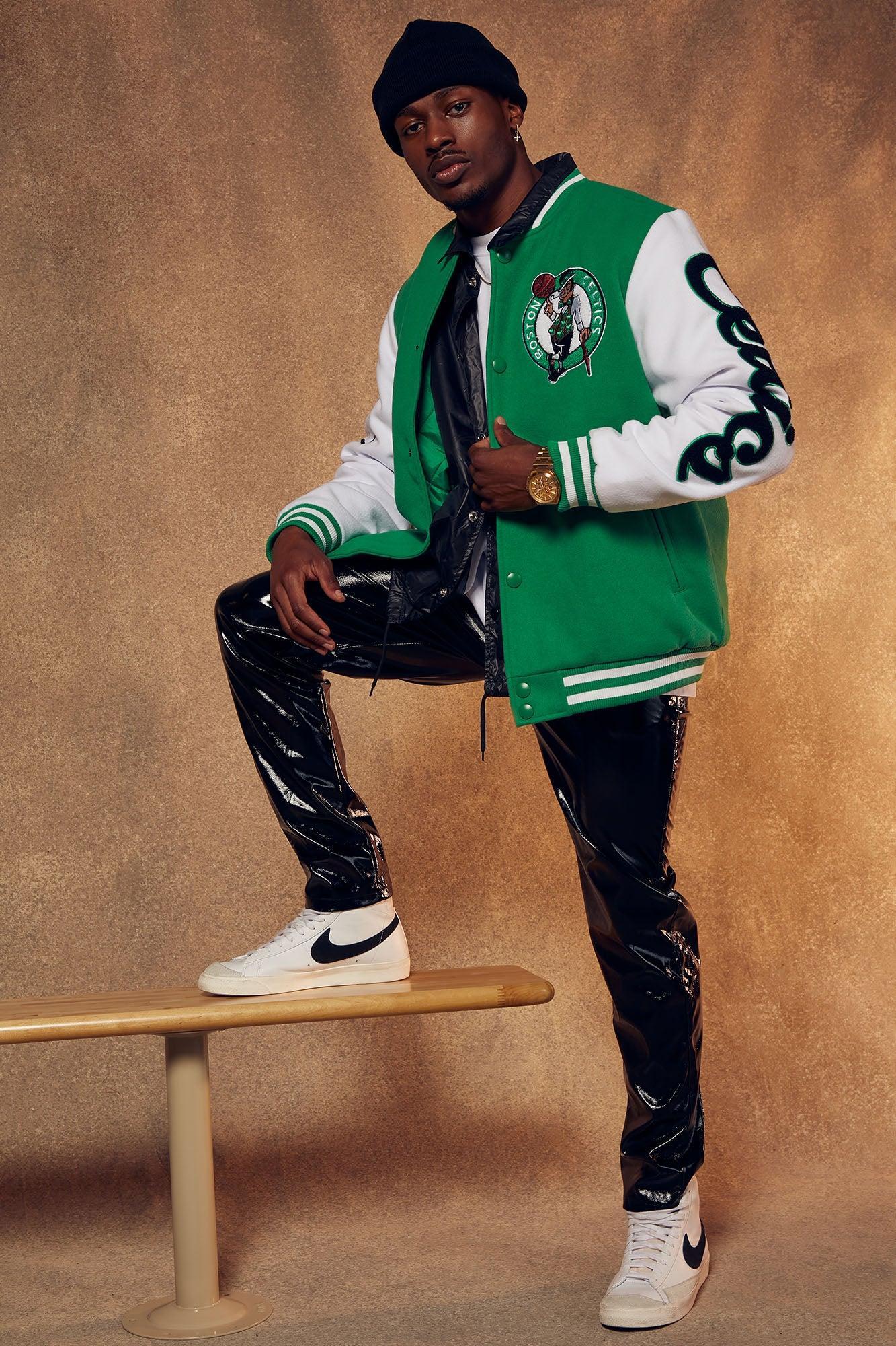 Boston Celtics Varsity Jacket - Green Product Image