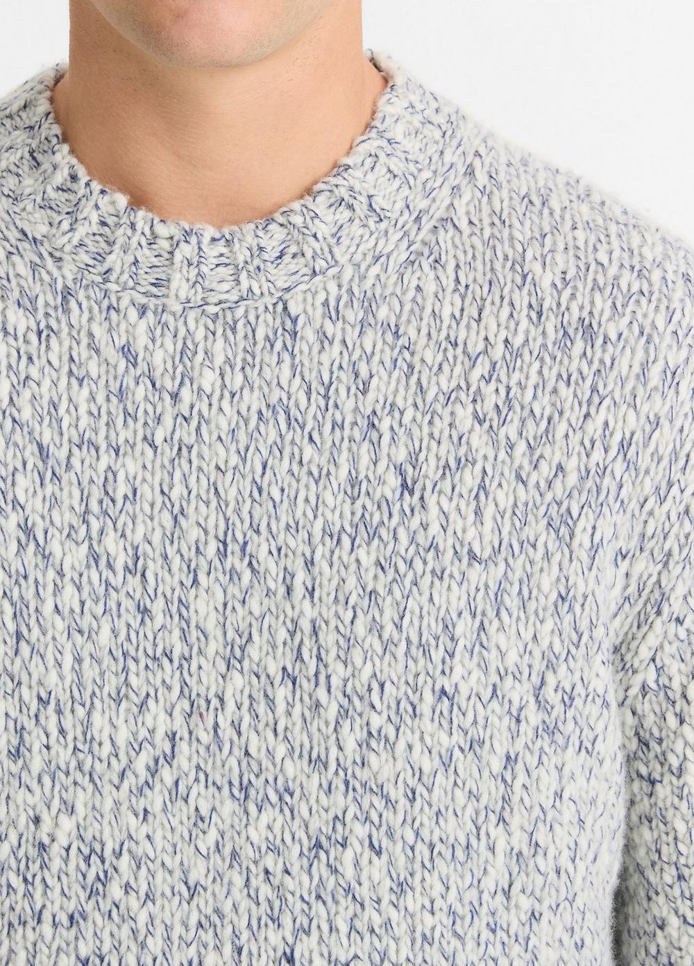 Mottled Marl Wool-Blend Sweater Product Image