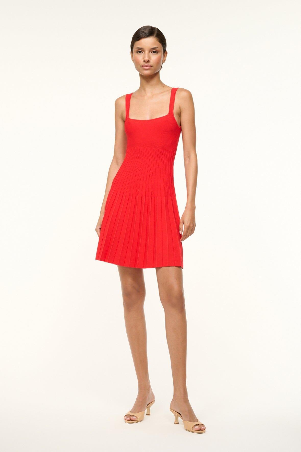 MINI ELLISON DRESS | RED ROSE Product Image