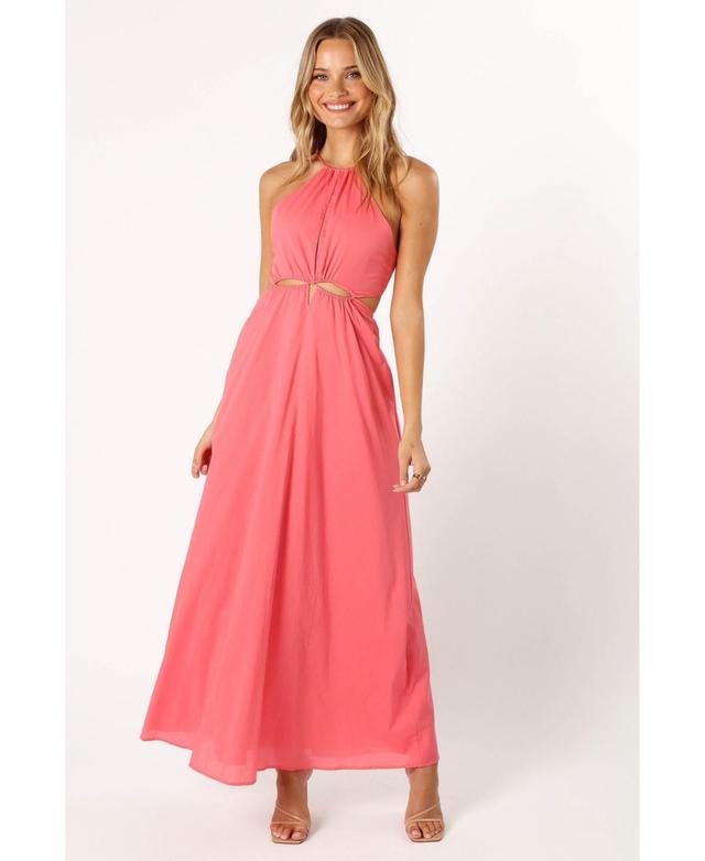 Petal and Pup Womens Carton Halterneck Maxi Dress Product Image