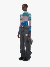 BUCKET DENIM JEANS in grey | JW Anderson US  Product Image