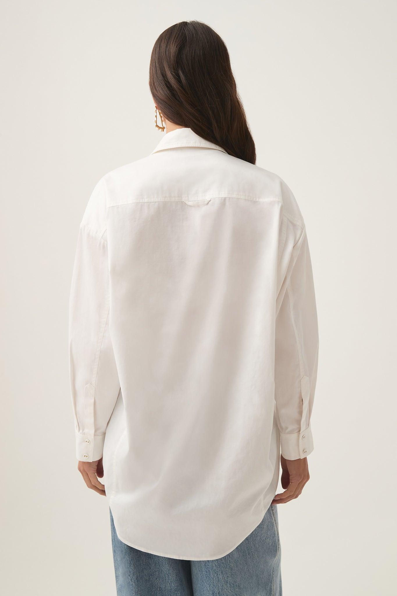 Jacqueline Oversized Logo Shirt Product Image