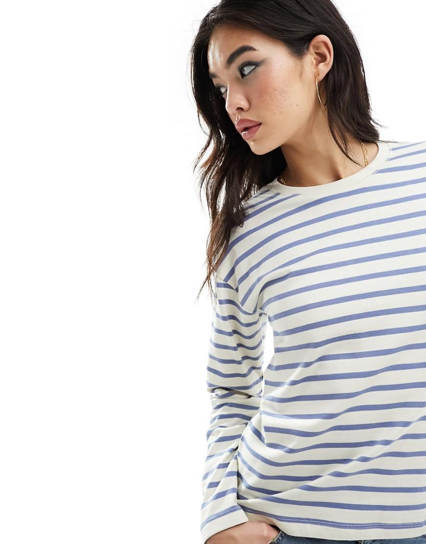 Mango stripe sweatshirt Product Image