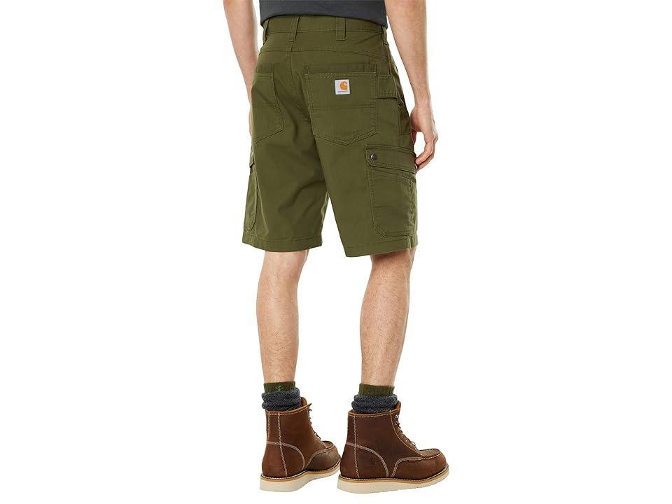 Carhartt Rugged Flex Relaxed Fit Ripstop Cargo Work Shorts (Basil) Men's Shorts Product Image