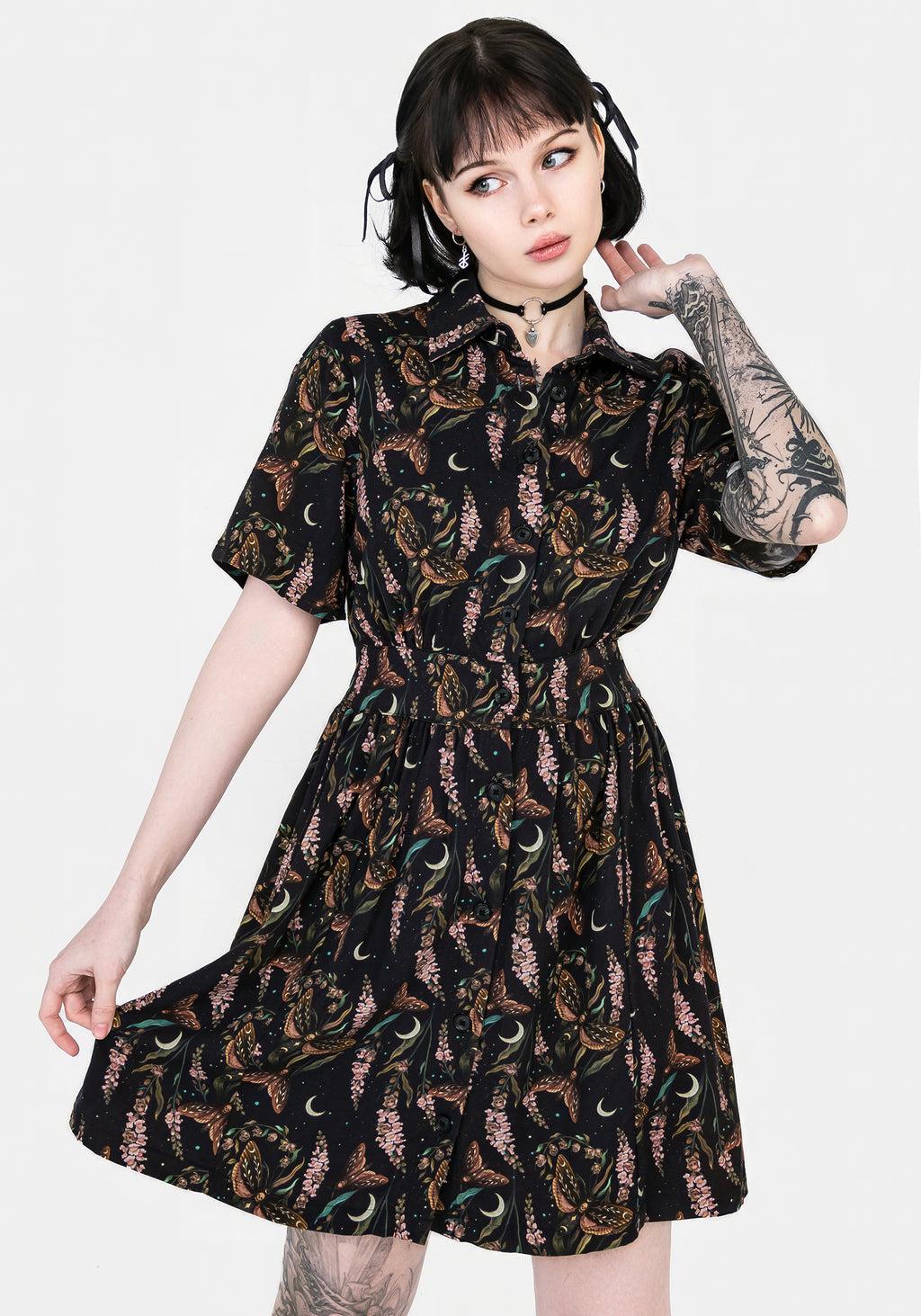 Atropos Mini Shirt Dress Product Image