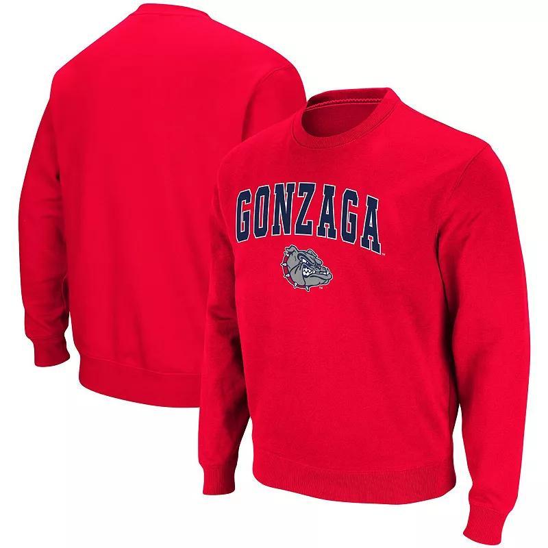 Colosseum Mens Colorado State Rams Arch & Logo Tackle Twill Pullover Sweatshirt Product Image