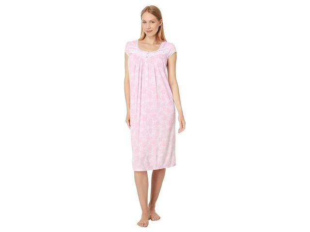 Eileen West Waltz Nightgown Print) Women's Pajama Product Image