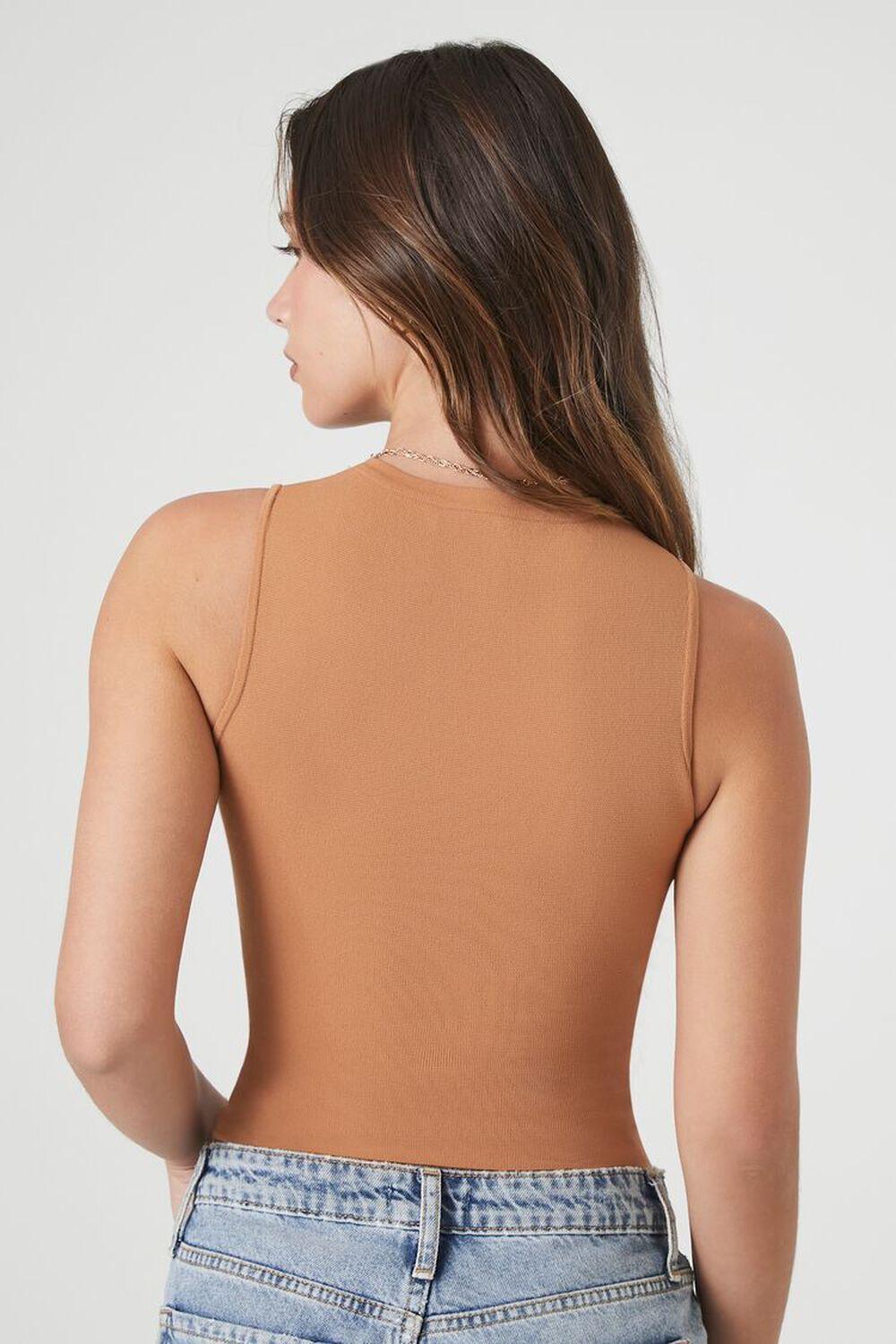 Sleeveless Sweater-Knit Bodysuit | Forever 21 Product Image