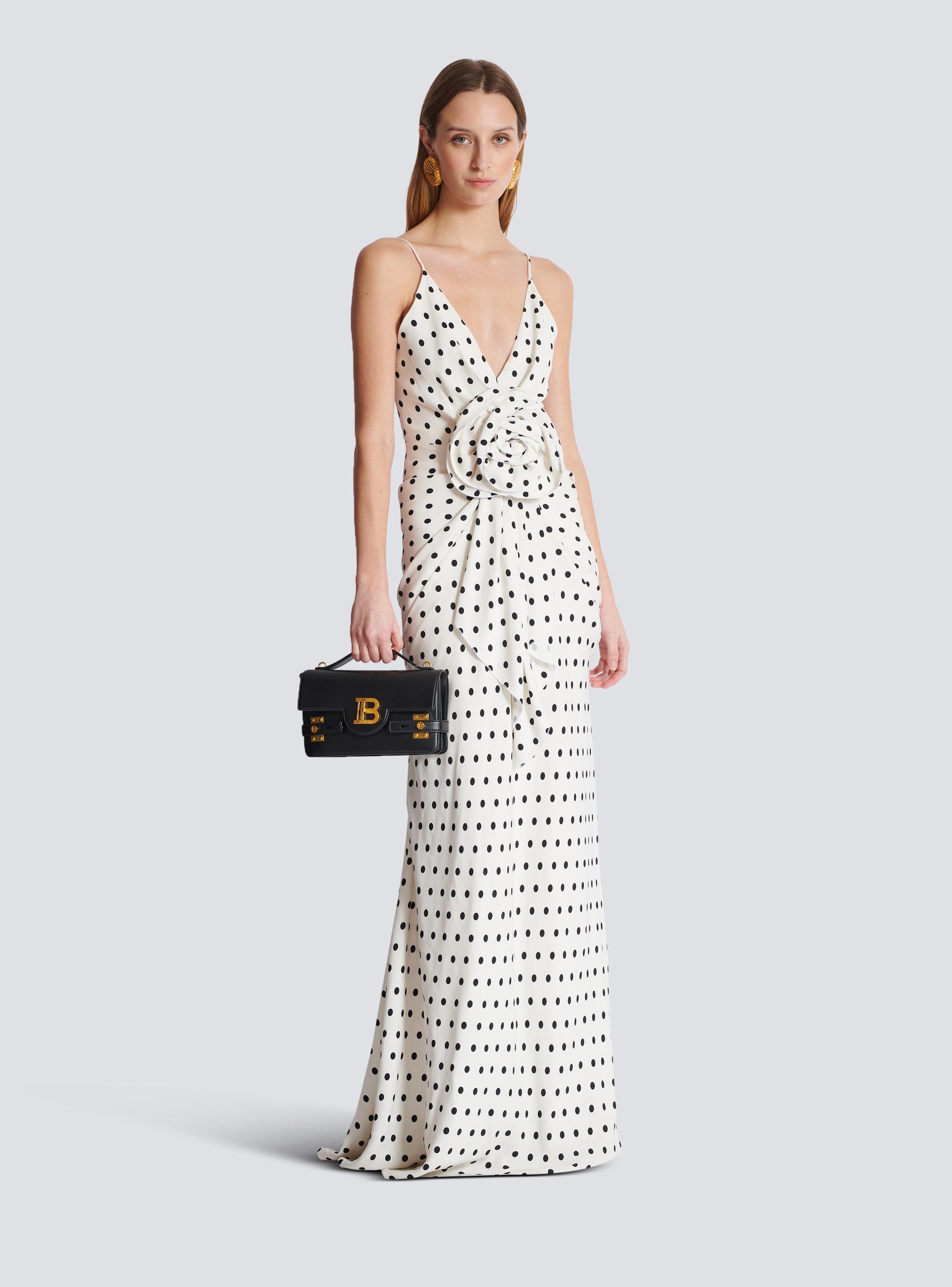 Polka Dots printed maxi dress Product Image