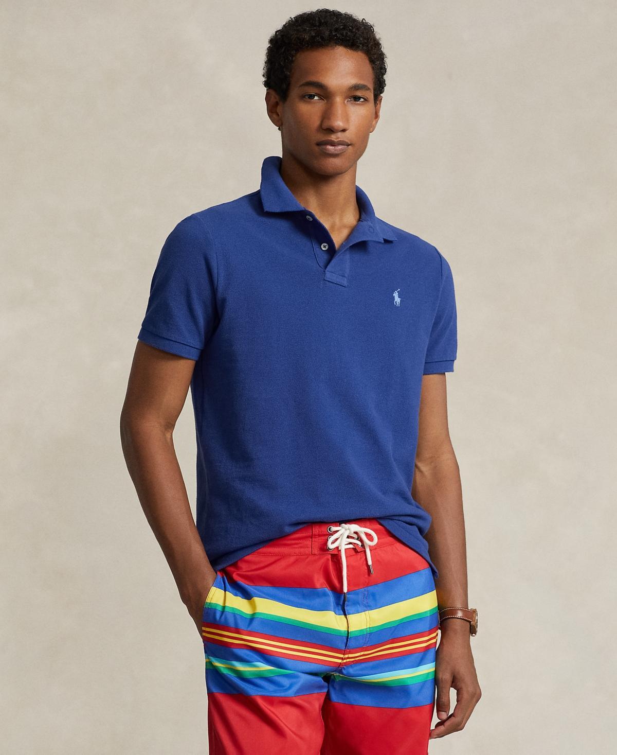 Polo Ralph Lauren Mens Classic-Fit Mesh Polo Product Image