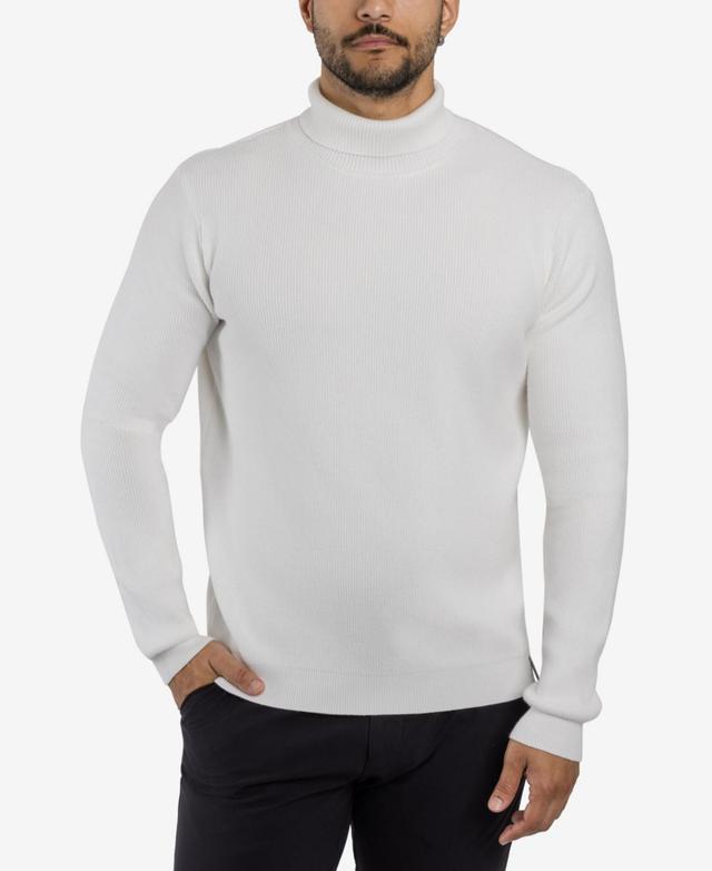 Spring + Mercer Mens Ribbed Turtle Neck Sweater Product Image