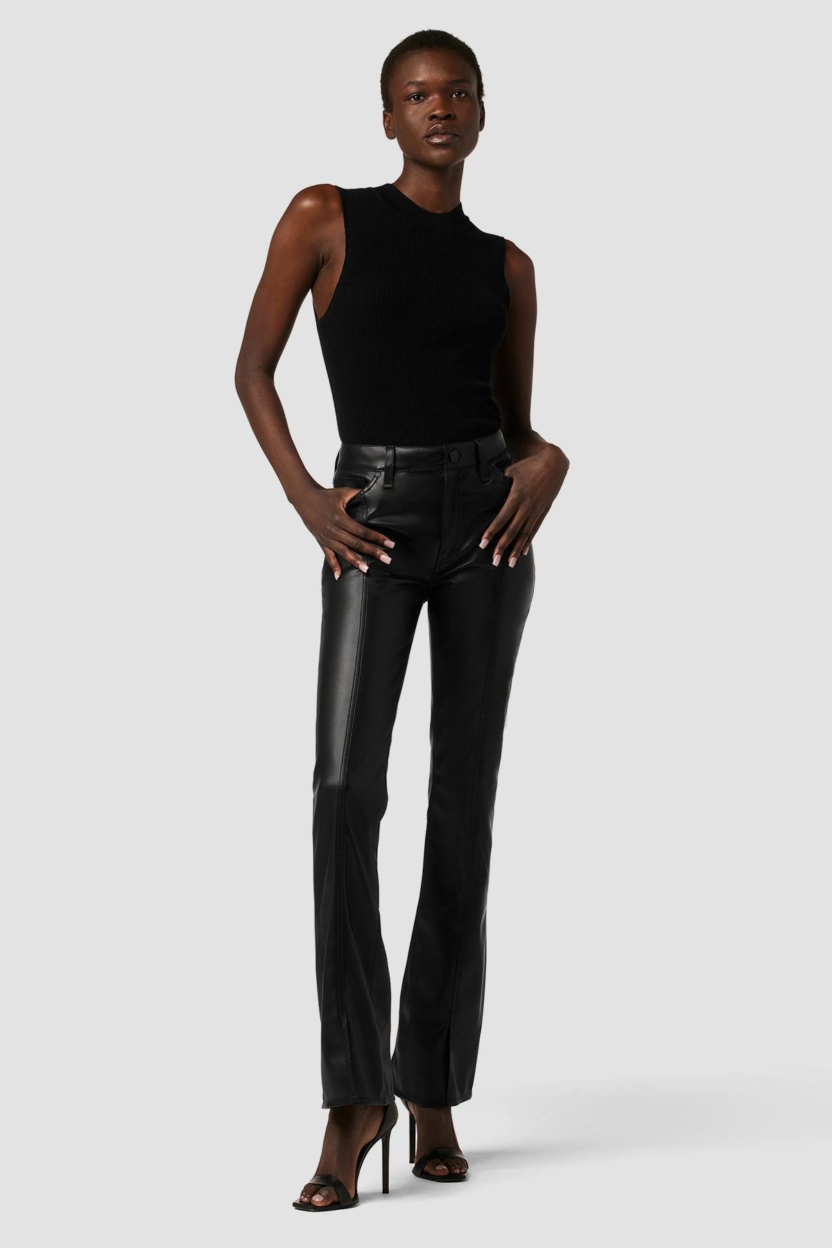 Barbara High-Rise Bootcut Jean w/ Slit Hem Female Product Image