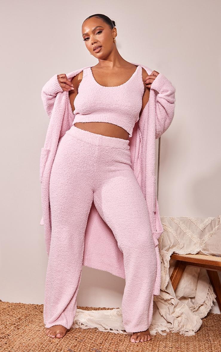 Plus Pink Cosy Longline Bralette Product Image