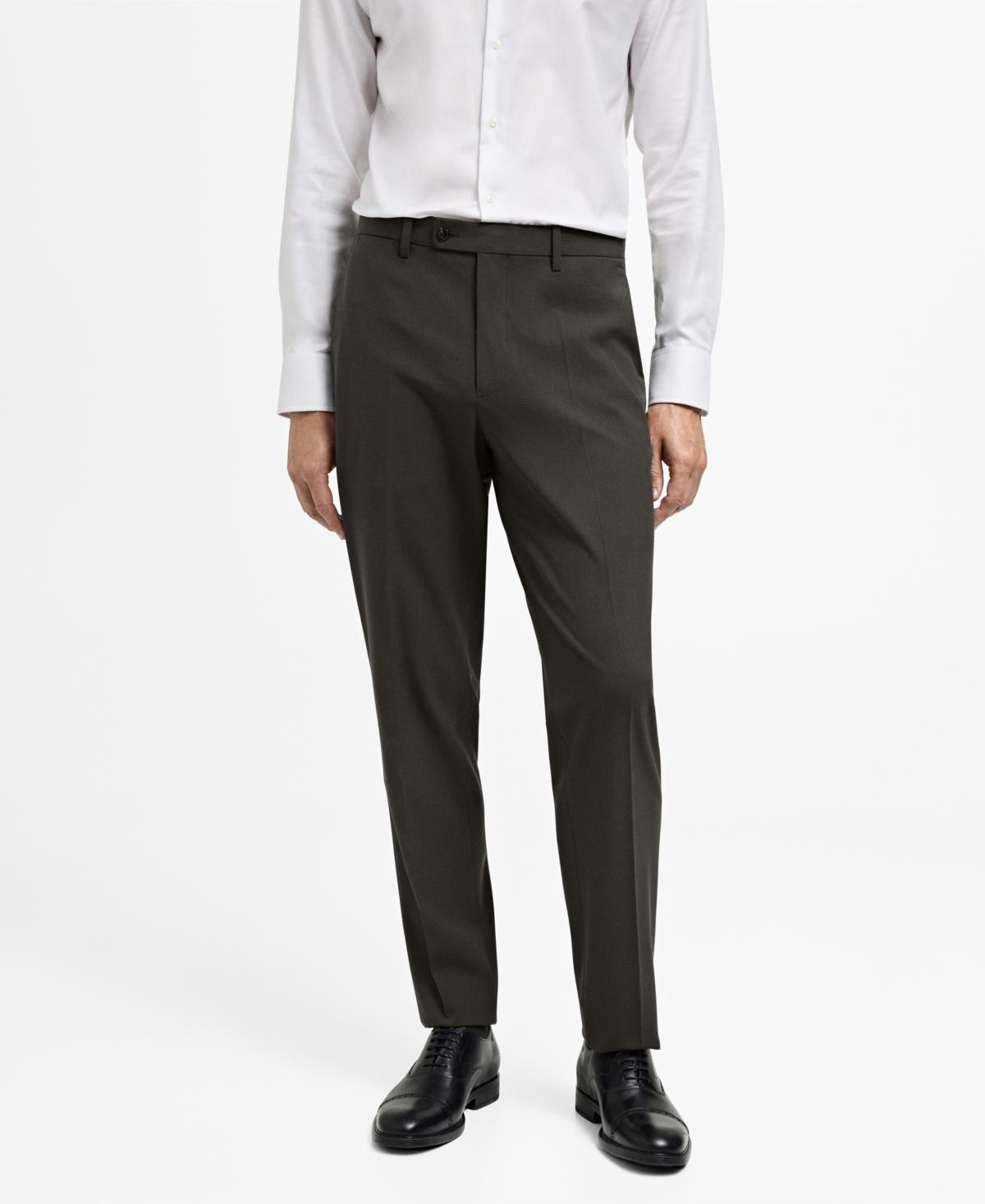 Mango Mens Stretch Fabric Suit Pants Product Image