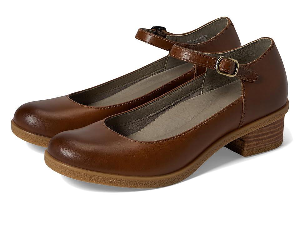 Dansko Deena (Tan Waterproof Burnished) Women's Shoes Product Image