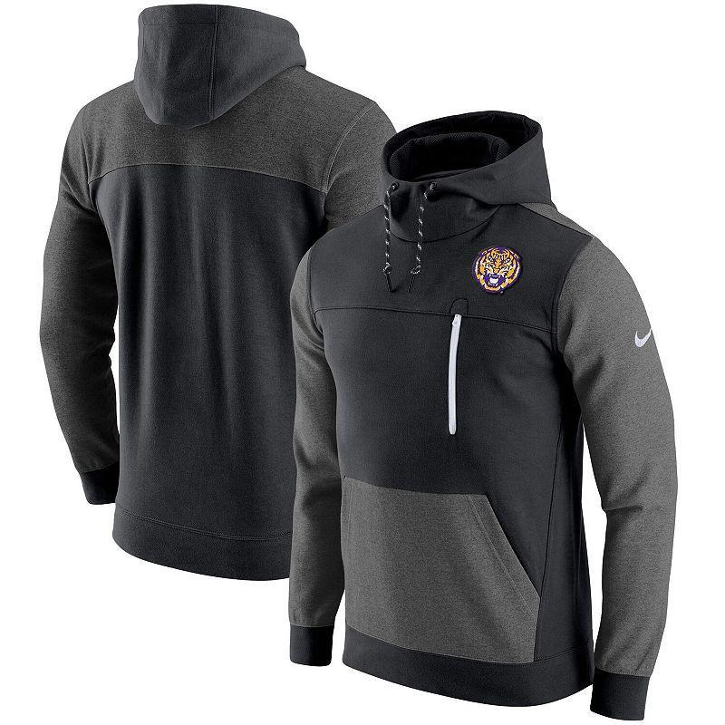 Mens Nike Black Lsu Tigers Av-15 2.0 Pullover Hoodie Product Image